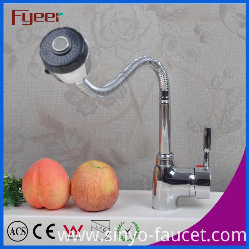 Fyeer Wholesale Cheap 360 Swivel Kitchen Basin Faucet